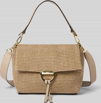 Abro Abro Handtasche mit Logo-Detail Modell Temi in Taupe, Gr&ouml;&szlig;e 1