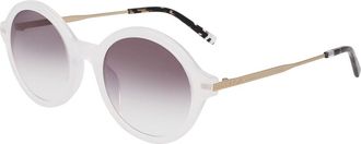 DKNY DK714S N 125 Womens Sunglasses White Size 51