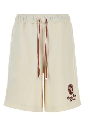 Amiri Ivory Polyester Bermuda Shorts