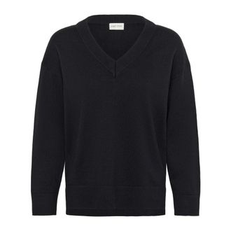 Part Two V-hals Gebreid - Dames - V-hals truien - Blauw - 2XL - Truien & Vesten