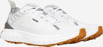 Norda Womens Sneakers 001a White Recycled Polyester Trainers