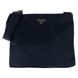 Prada unisex, Pre-owned, Zwart, Maat: ONE Size Nylon