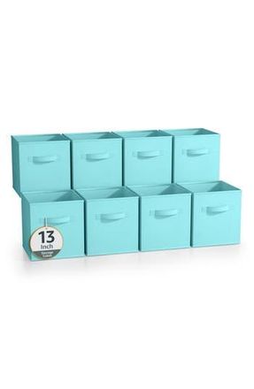 Sorbus 8-Pack Collapsible Storage Cube in Aqua at Nordstrom Rack