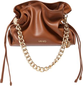 Liu Jo Small Riccy shoulder bag - women - Polyester - One Size - Brown