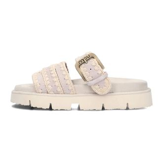 Mou Dames, Schoenen, Grijs, Maat: 40 EU Leer