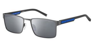 Tommy Hilfiger TH 2087/S SVK/GK Mens Sunglasses Silver Size 57