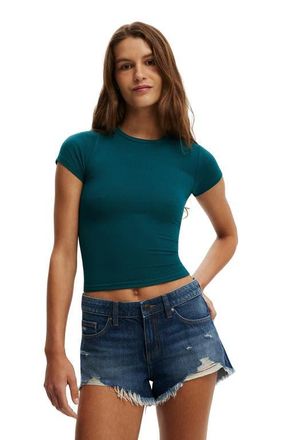Cotton On Womens All Day Crew Tee in Rich Ivy at Nordstrom, Size Xx-Small