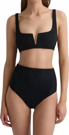 Bondi Born Clio Bikini Top In Black