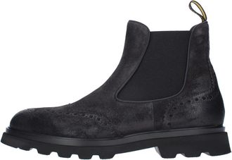 Doucal's Laarzen - Heren - Chelseaboots - Grijs - 44 EU - Leer - Schoenen