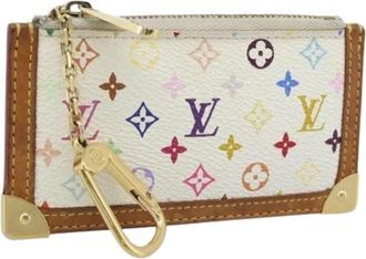 Louis Vuitton Pre-owned Coin Purse - Dames - Vintage Accessoires - Veelkleurig - ONE Size - Leer - Vintage