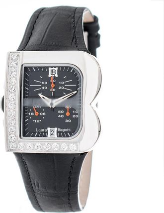 Laura Biagiotti Leather Dress Womens Watch