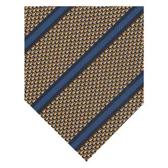 Ermenegildo Zegna Ties, male, Multicolor, Size: ONE SIZE Regimental Silk Tie