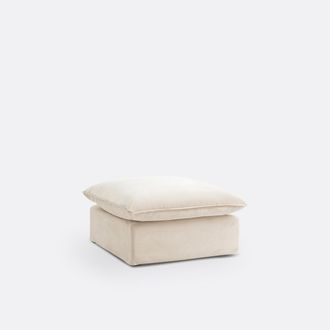 La Redoute Interieurs Poef in fluweel, Odna