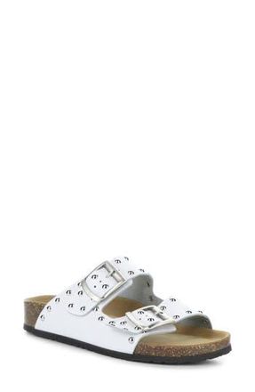 Bos. & Co. Perrin Studded Slide Sandal in White at Nordstrom Rack, Size 10-10.5Us / 41Eu