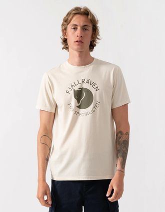 Fj&auml;llr&auml;ven Mens Fjallraven Fox Mens T-Shirt - Chalk White 113 - Size: 38