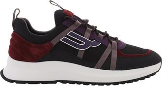 Bally Damon-T Suede Panel Low-Top Sneakers, Brand Size 10 ( US Size 11 )