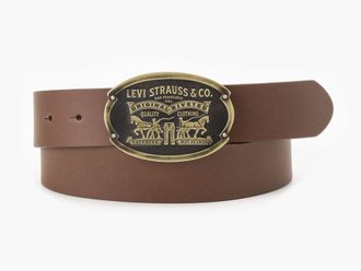 Levi's Billy Plaque Belt - Mens - 100 - Brown