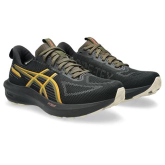 Asics Laufschuh ASICS GT-1000 14 GORE-TEX, Damen, Gr. 37,5, schwarz (schwarz, sandstorm), Textil, Schuhe Laufschuh, f&uuml;r mehr Stabilit&auml;t, wasserdicht