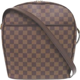 Louis Vuitton Pre-owned Cross Body Bags, female, Brown, Size: ONE SIZE Pre-owned Vintage Canvas Cross Body Bag