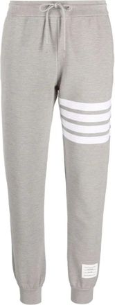 Thom Browne Pantaloni sportivi 4-Bar - Grigio