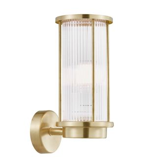 Nordlux Industrial Outdoor Wall Light Brass Brass E27 Coastal/Marine Safe - Mains Powered, IP54 in Gold