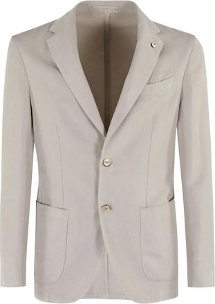 L.B.M. 1911 Blazer sartoriale con due bottoni - Toni neutri
