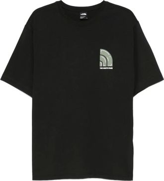 The North Face cotton t-shirt - unisex - Cotton - S - Black