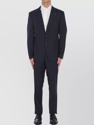 Tagliatore virgin wool single-breasted coat