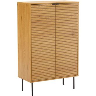 Happy Garden Aparador De Madera De 2 Puertas 80cm Stinna