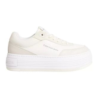 Calvin Klein Sneakers, female, White, 7 UK, Logo Thick Sole Sneaker Shoes