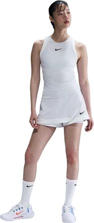 Nike Oz Open-tanktop voor dames (Grijs/Wit)