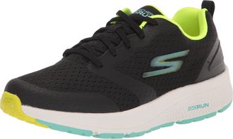 Skechers GOrun Consistent Womens Running Shoes - AW22 Black Lime