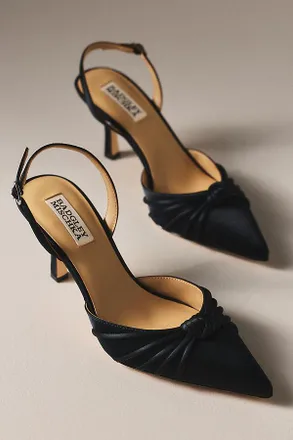 Badgley Mischka Yena dOrsay Slingback Heels