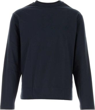 Jil Sander Navy Blue Logo T-Shirts