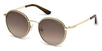 Guess GU7556 32F Womens Sunglasses Gold Size 51