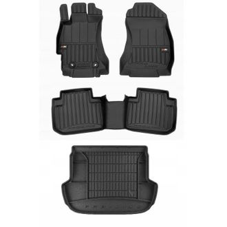 OEM Set Alfombrillas De Goma 3d Subaru Forester 4 2012-2018