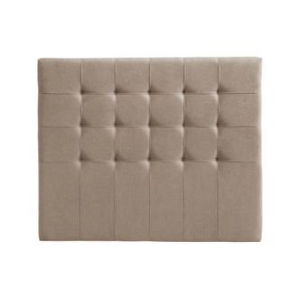 BeZen Cabecero de madera tapizado en tela para cama de 180 197x132