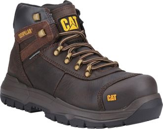 CAT Pneumatische 2.0 Leren Bruine Veiligheidslaarzen