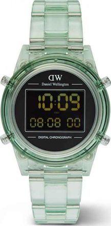 Daniel Wellington Womens DW00100763 Retro Digital Watch - Green - One Size