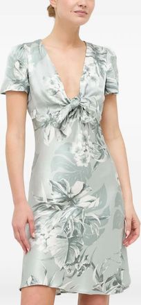 Guess Co Abito corto con stampa a fiori - Blu