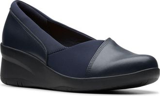 Clarks Suttyn Walk Loafer in Navy Leather at Nordstrom Rack, Size 8.5