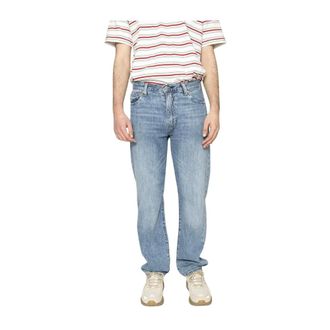 Levi's Heren, Jeans, Blauw, Maat: W30 L32 Katoen
