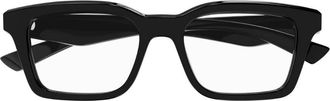 Alexander McQueen Demo Rectangular Unisex Eyeglasses AM0476O 001 53