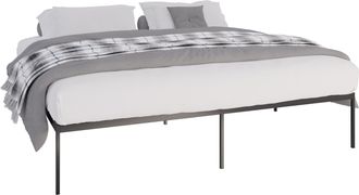 Clp Somier M&eacute;talico Fargo Negro 200x200x42 Cm