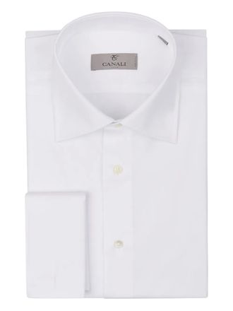 Canali cotton shirt - Neutrals