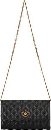 Versace Leather Clutch With Logo