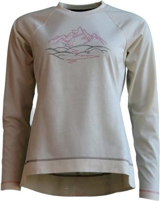 Zimtstern PureFlowz Eco Shirt L/S Velotrikot f&uuml;r Damen | grau