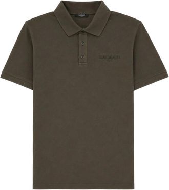 Balmain Hombre, Camisetas, Verde, Talla: L
