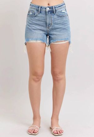 Judy Blue Lisa High-Rise Shorts In Blue
