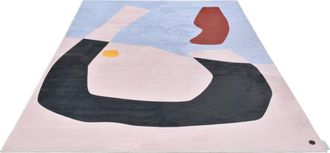 Tom Tailor Teppich »Shapes - ONE« rechteckig 5 mm Höhe Kurzflor, bedruckt, modernes Design